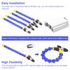 Benches Vise Table Clamp with Flexible Arm Aluminum Alloy Clamp Soldeirng Iron Holder Printed