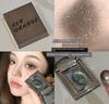 Fairy Crystal Single Color Eyeshadow Low Saturation Gray Pink Rose Noble and Luxurious Pink with Fine Diamond Shimmer Smokey Look
