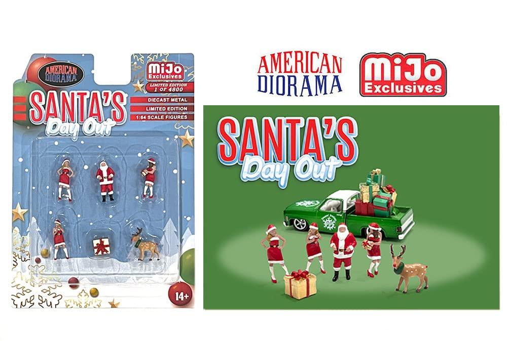 American Diorama Scale Figure Day Out Mijo Exclusive 1/64 Santa's [Product]