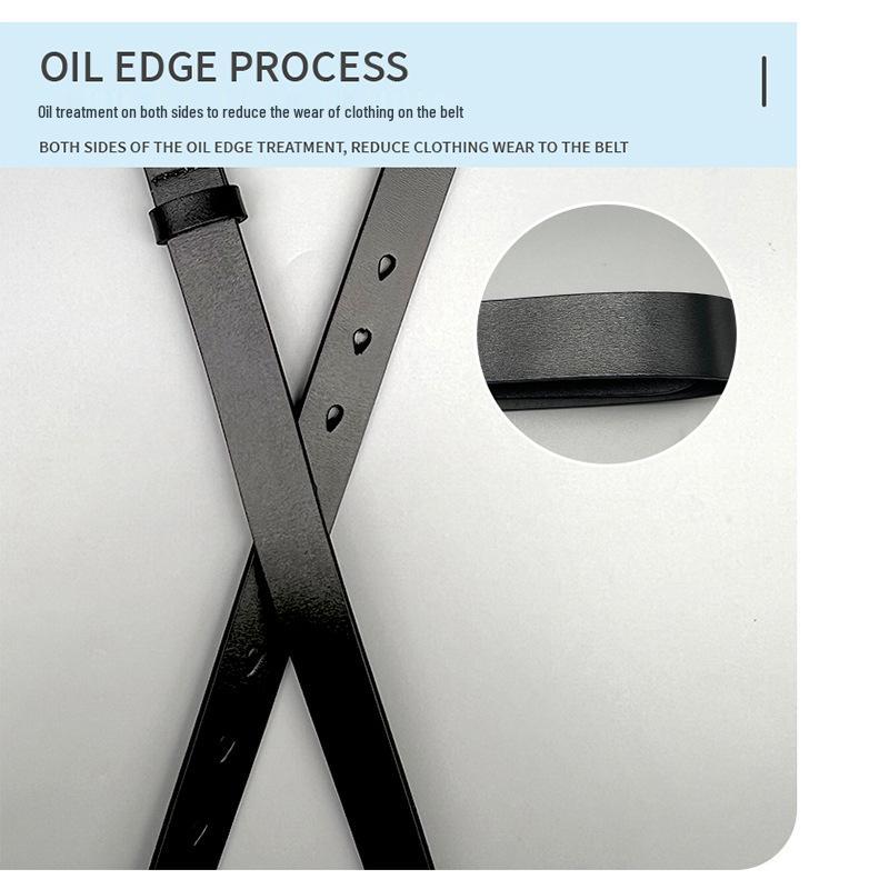 

Трендовый кожаный пояс на талию с посеребренной пряжкой, с неровным кольцом и наконечником-кинжалом