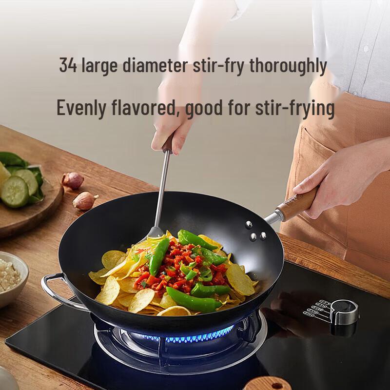 Zhangxiaoquan Non-Stick Ceramic Coated Iron Wok