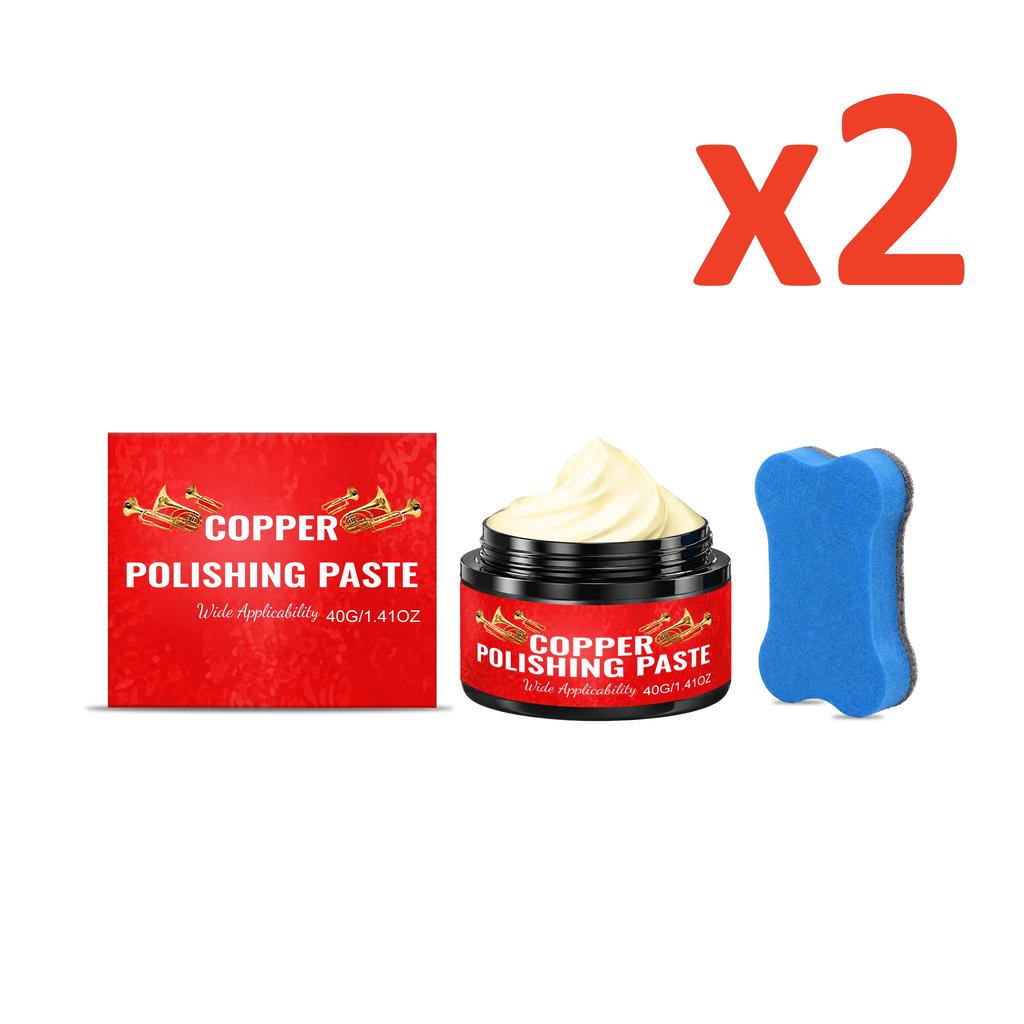 Copper Metal Polishing Paste Revive Dull Brass Surface Musical Instruments Clean Oxidation Antique Copper Tarnish Remover Cream