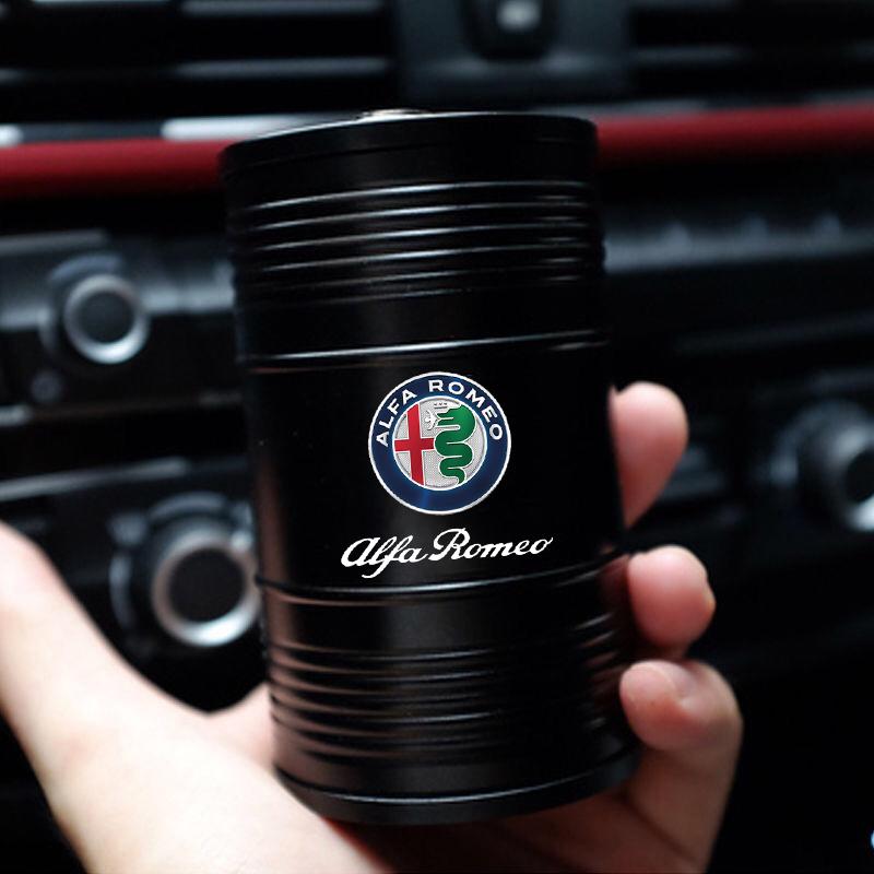 Car Cigarette Ashtray Cup Portable Ashtray For Alfa Romeo STELVIO Giulia 159 Giulietta 147 Mito 156 MTO Sportiva Car Accessories