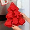 Christmas Silicone Molds Easy Release Mould Non-Stick Christmas Candy Molds For Cake Soap Candy Ice Cookie Food Crafts Fondant