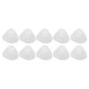 10pcs Hearing Amplifier Ear Plugs Flexible Horn Shaped Silicone Hearing Amplifier Eartip