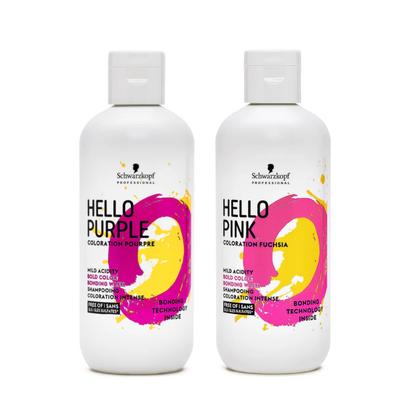 Schwarzkopf Hello Purple Hello Pink Barevný šampon 310g