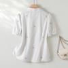 Yibai Striped Pure Cotton Slim-Fit Shirt