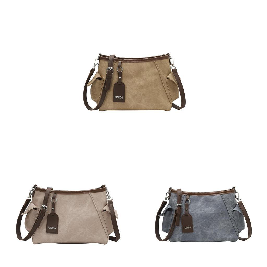 Street Style Pu Small Shoulder Bag With Zipper Closure For Casual Daily Use