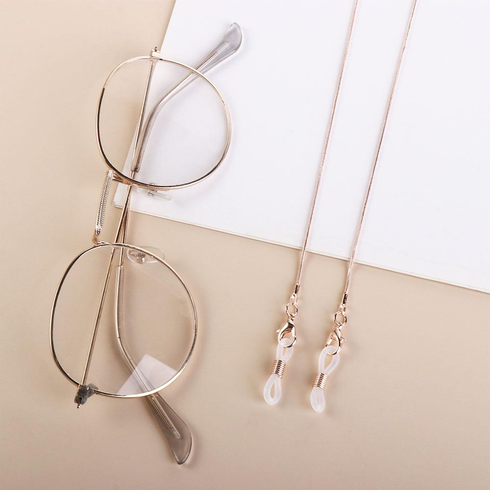 Chain Snake Bone Chain Mask Lanyard Sunglasses Chains Metal Glasses Chain Mask Chain Spectacle Cord