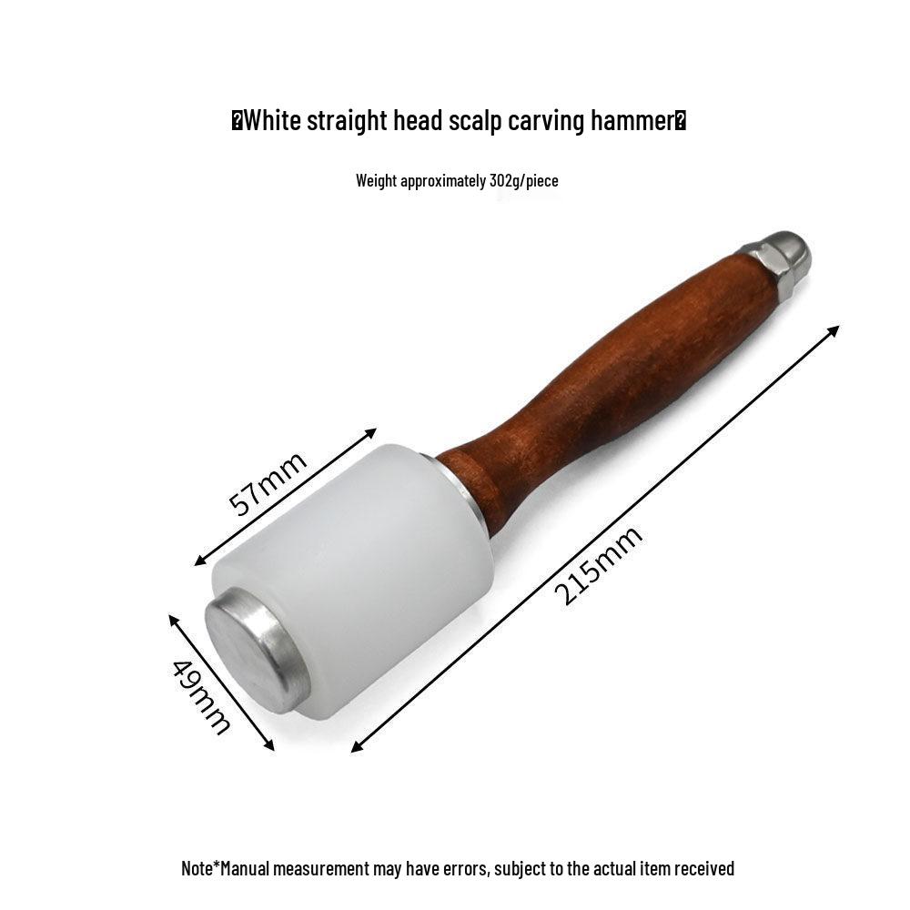 Handmade Leather Craft Nylon Hammer - Leather Carving & Punching Tool