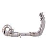 51MM For CF-Moto 675SS 675SR 24-2026 675NK 2025-26 Motorcycle Exhaust Muffler Front Tube Stainless Steel Header Pipe Slip On EU