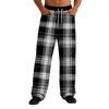 Men's Casual Stretch Waist Drawstring Straight-Leg Pants