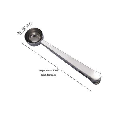 ZISIZ Coffee Measuring Scoop & Bag Sealing Clip Set