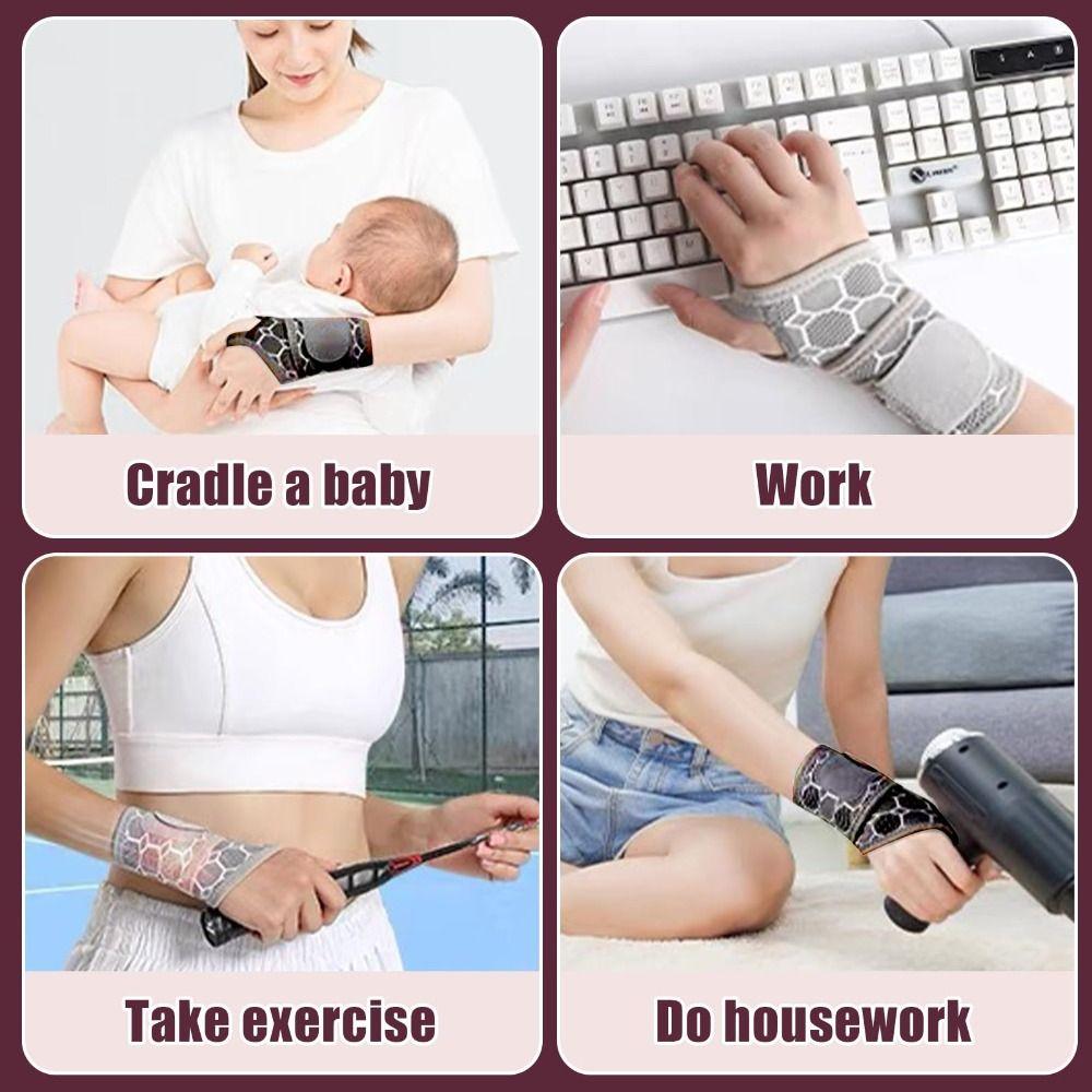 Hochwertige atmungsaktive Handgelenkbandage Langlebige leichte Handgelenkstütze Bequemer Handgelenkschutz Rechte/Linke Hand