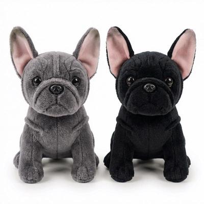 Brauner Mops Plüschhund Spielzeug - Niedliche Bulldogge Stoffpuppe Geschenk