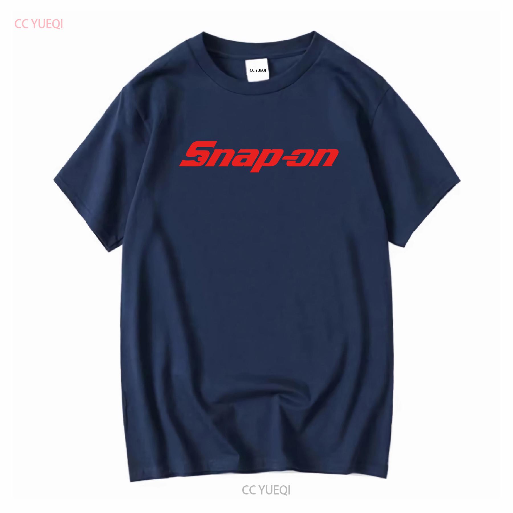 

США Snap On Tools Футболка Висока Якість Багато Кольорів Розміри S 2XL вінтажна Прана Дихаюча Злегка Повсякденна homme Зручна 4XL