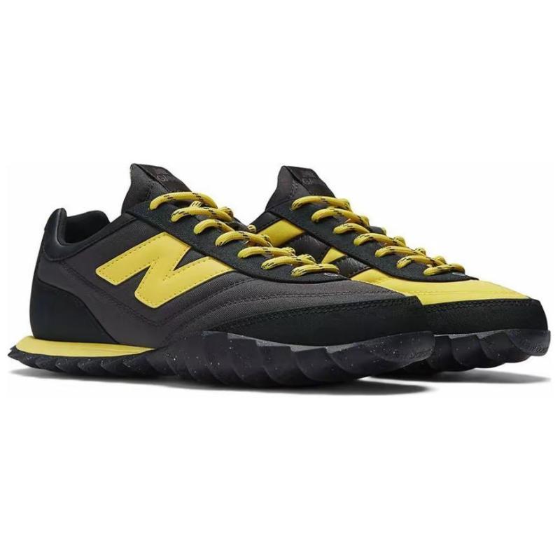 GANNI x New Balance Scarpe da Corsa Basse RC30 Uomo Nero Giallo Sneakers URC30GA