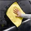 Professional Car Wiping Cloth Plush Coral Fleece Detailing Cleaning Cloth for Spotless Finish On Paintwork Glass