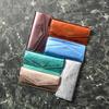[VOICE] Graffiti Italian Cowhide Leather Women's Ultra-Thin Flap Long Wallet in Gift Box, Orange