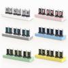 New Rgb Aluminum Alloy Pseudo-Nixie Tube Clock Miniips Computer Desktop Clock Ornament Transparent Desktop Smart Clock