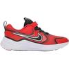 New Nike Cosmic Runner Breathable And Wear Resistant Low Top Kids Lifestyle Shoes Red Black Kids' HM4400-601