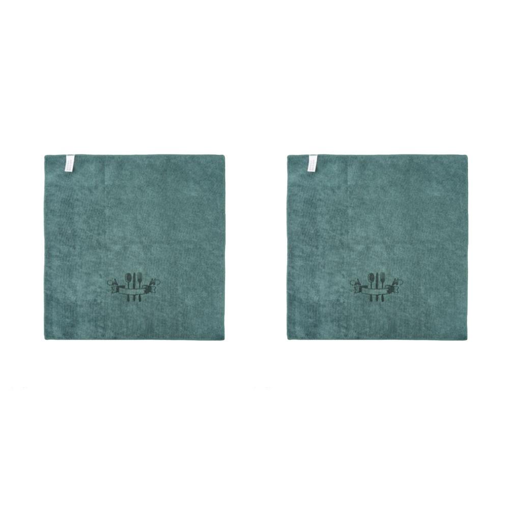 

2pcs Foldable Dishcloth Thickened Anti Grease Cleaning Cloth Home Daily Cleaning 2pcs