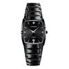Men's Steel Strap Watch Square Men's Watch Business Waterproof Calendar Quartz Watch