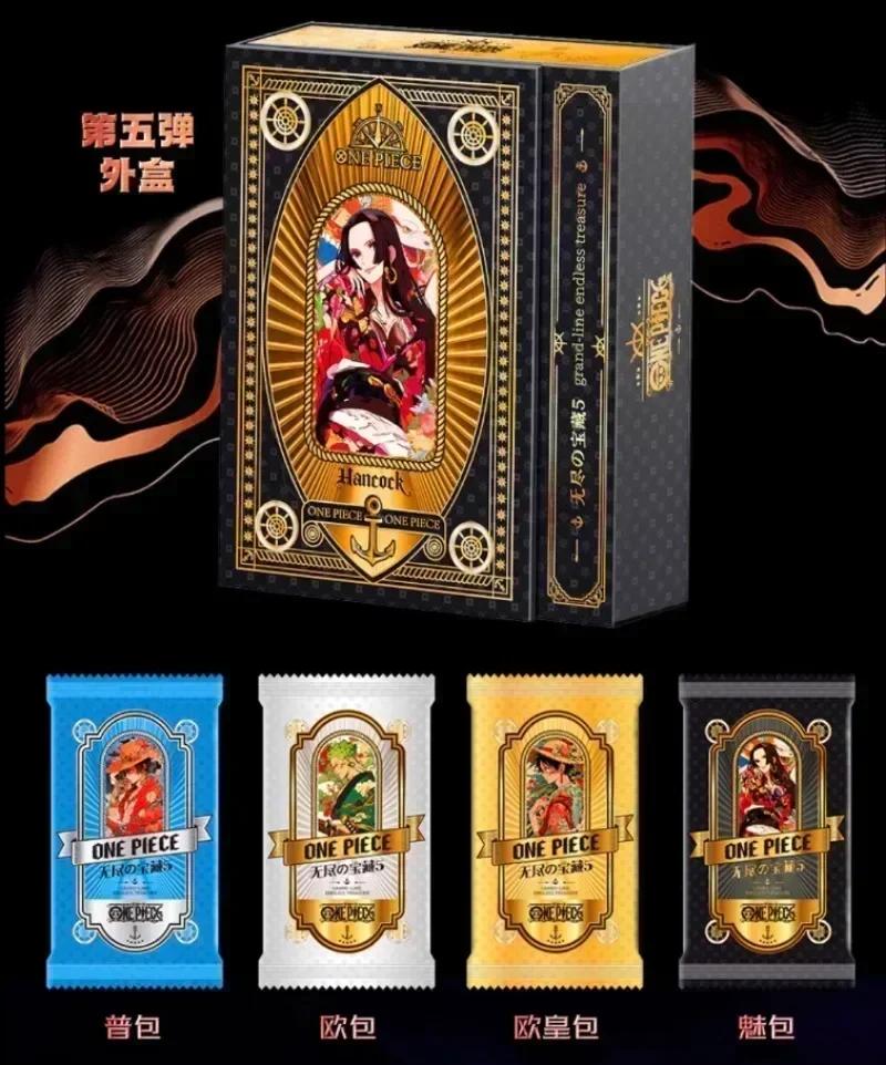 Genuine One Piece Endless Treasure 4 Anime Collection Card Booster Box Series Rare SXR SSP Card Toy Children's Birthday Gift