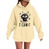 Women's Fashion Casual Long Sleeve Loose  Printed Sweatshirt
