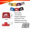 SNAIL 4PC 5PC Bicycle Chainring Bolt Aluminum Alloy Bicycle Chainwheel Screw Single Speed Bike Crankset Bolts