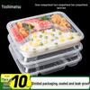 ZISIZ Disposable Plastic Food Container