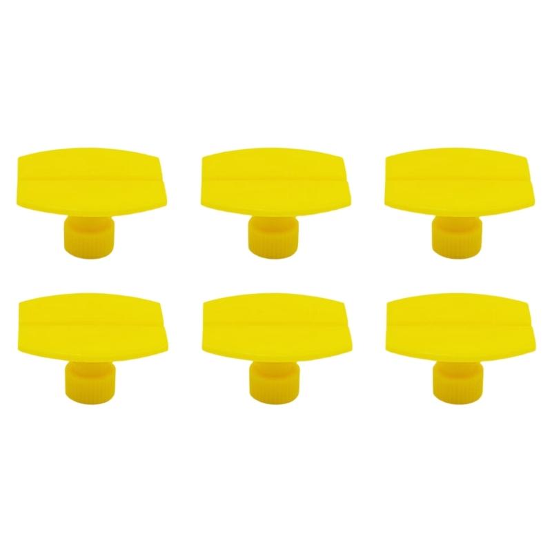 6Pcs Dents Removal Pulling Sheet Dents Puller Glues Sheets Dents Repair Tool Dents Removal Tool Auto Maintenance Tool 1