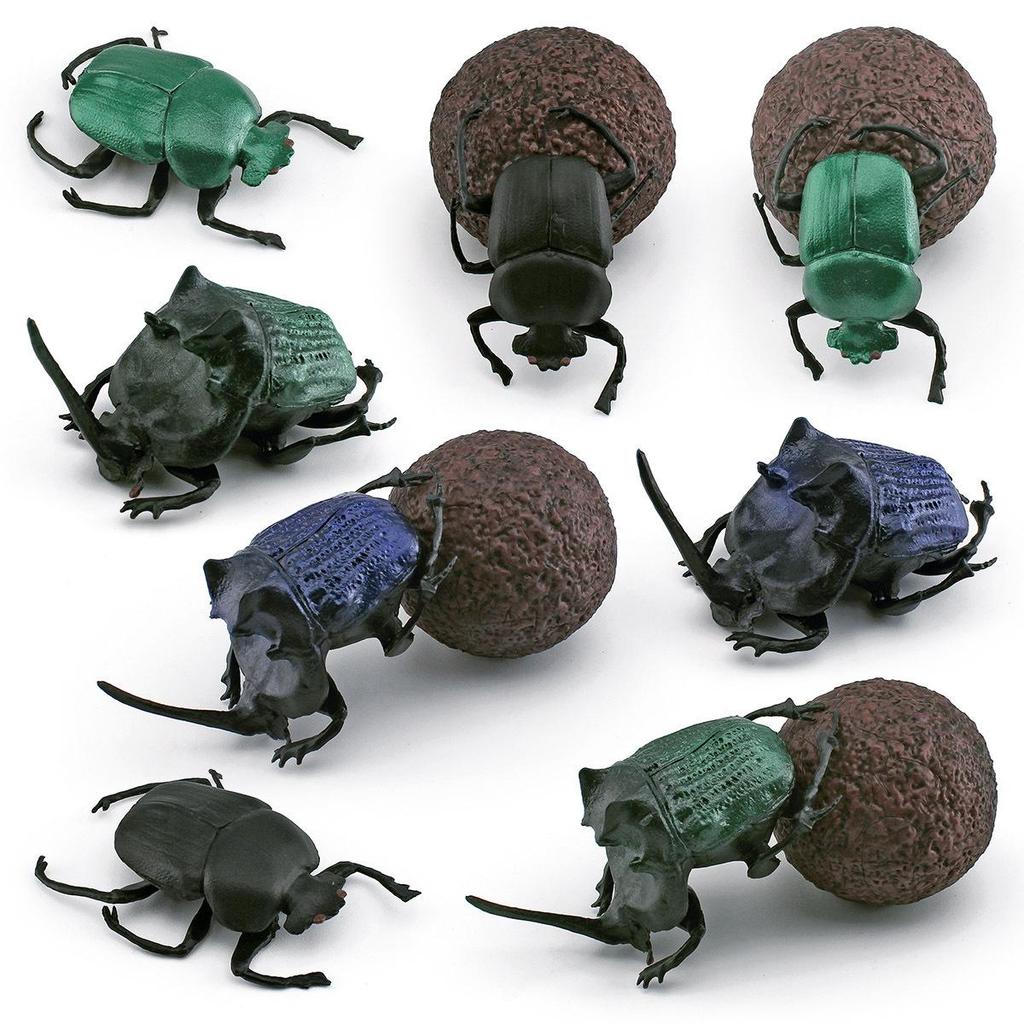 Cross-Border Insect Wildlife Dung Beetle Model: Children's Cognitive Sand Table Decoration