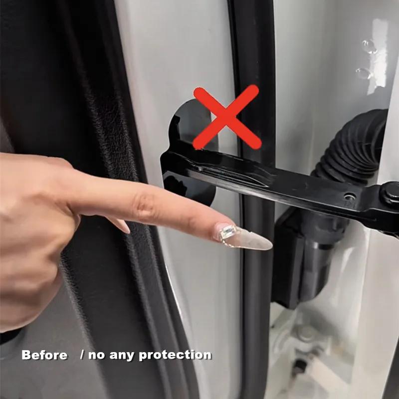 For Mercedes Benz C Class W206 GLC X254 2025-2025 Car Door Limiter Protective Cover Door Lock Buckle Trim Interior Accessories