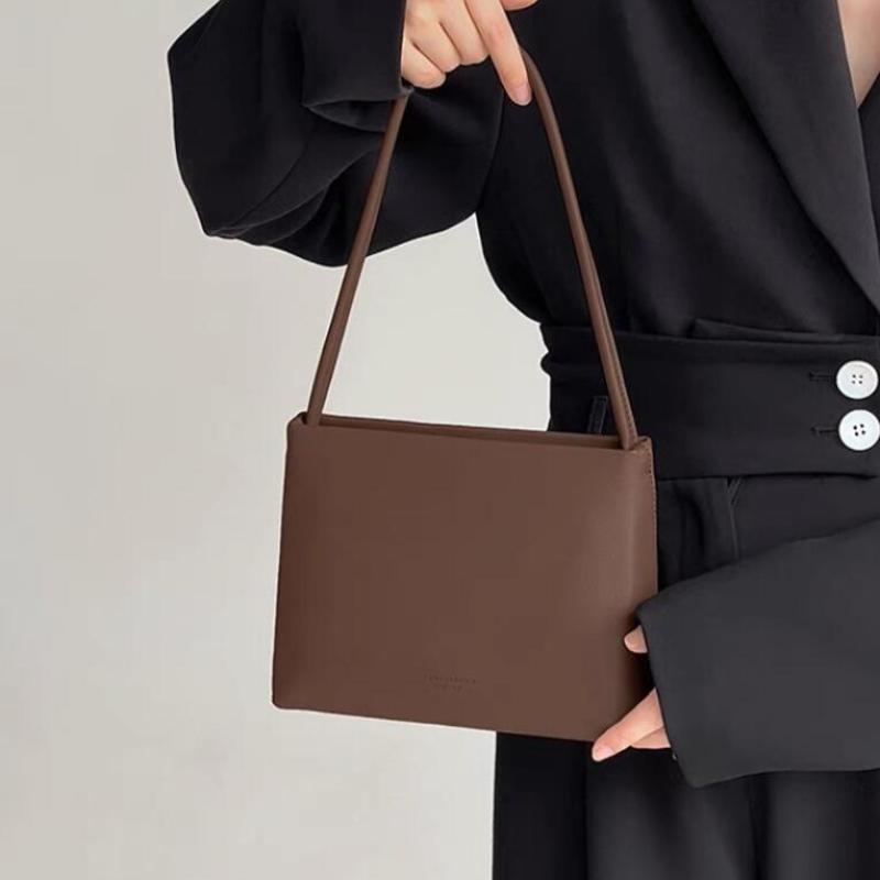New Shoulder Bags Small Square Bag Women's Bags Solid Color Advanced Sense Axillary Bag Fashion Leisure Versatile Crossbody Bags