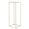 Wedding Flower Stand, 10PCS 80cm Column Flower Stand, Floral Stands with Metal Laminate, Gold Rectangular Floral Display Rack for Wedding, Party,