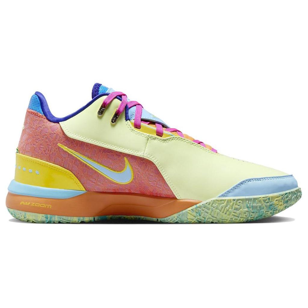 Nike זום לברון NXXT Gen Ampd IPS I Promise נעלי ספורט לגברים רב צבעוני ויולט-ערפל בקושי-וולט FZ7885-500