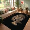 Tiger Pattern Area Rug Tiger Theme Home Decor Carpet Soft Non-slip Floor Mat Living Room Bedroom Hallway Office Decor Rug