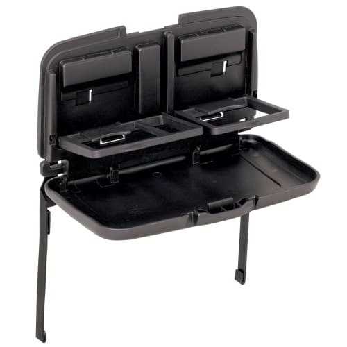 SEIWA Car Interior Supplies Rear Table Rear Seat Tray Black W877