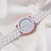 5/6PCS Luxury Watch Women Ring Necklace Earrings Bracelet Set Fashion Heart Butterfly Jewelry Ladies Quartz Wristwatch