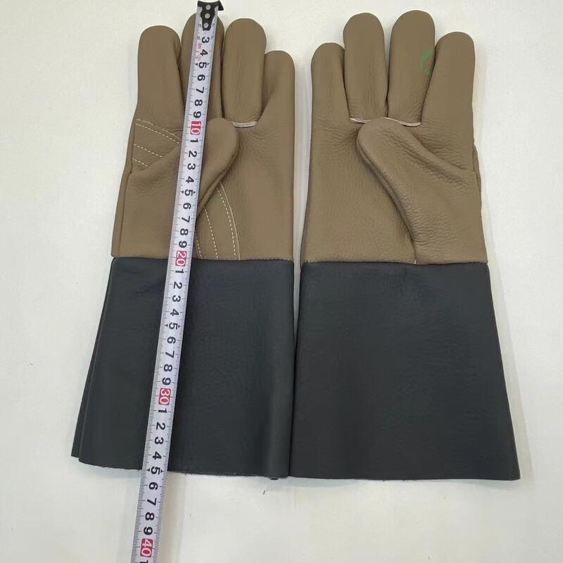 Extended Wear-Resistant Leather Welding Gloves