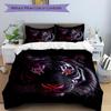 3pcs Tiger Face Duvet Cover Set -Includes 1 Duvet Cover and 2 Pillowcases, No Quilt Core, All-Season Home Decor  Yy251111156