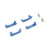 4 Piece Upgrade Door Handle with 1:10 Screws Model Accessories for DIY Replacement Parts