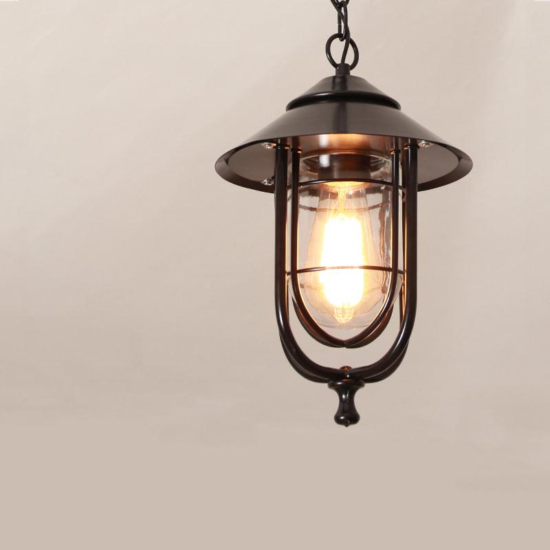 European-Style Outdoor Waterproof Chandelier Balcony Garden Aisle Villa Corridor Home Courtyard Gazebo Pendent Light