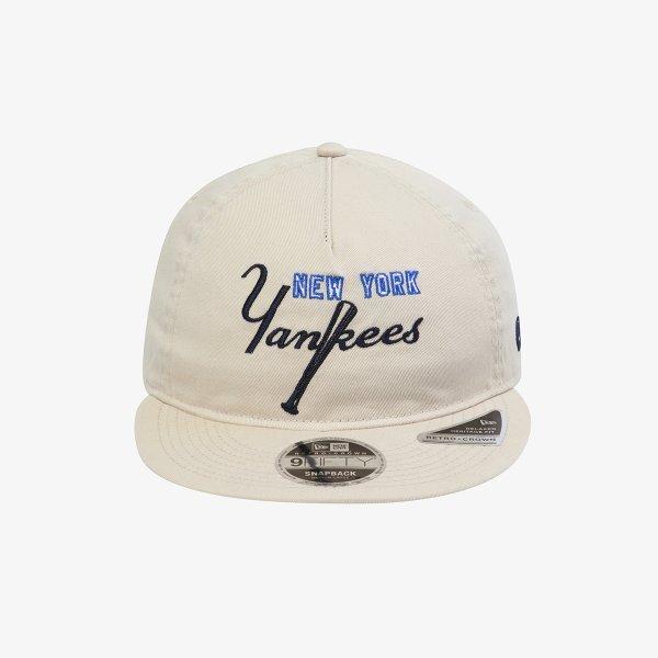 New ErA New York YAnkees Club Logo Retro Crown A frAme strApbAck Stone 15206336