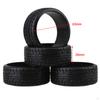 4 Pieces 1/10 Wheel Tires Shockproof Lightweight Universal for HPI TT02