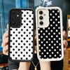 Mobilskal för Samsung Galaxy A17 A16 A15 A14 A13 Prickar Konst Mode Design A56 A36 A26 A55 A35 A25 A54 A34 A24 A53 A33 A23
