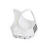 Adidas Striped Logo Sports Bra Women Underwear White HC7897