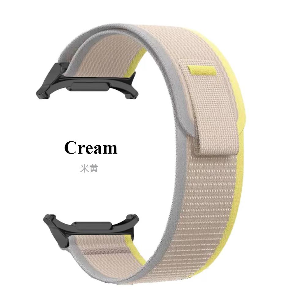 

Официальный нейлоновый ремешок Trail Loop для Samsung Galaxy Watch Ultra 47 мм Спортивный браслет без зазоров Аксессуары для Galaxy Watch 7 Ultra Correa Galaxy Watch 7 Ultra 47mm жёлтый