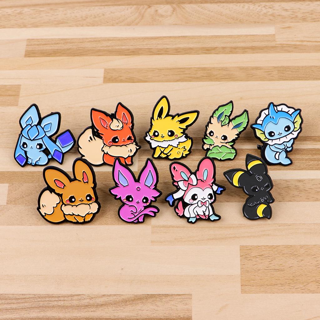 Adorable Japanese Activity Monsters Lapel Pins designed for Backpack Enamel Pin Children Badges Anime Brooch designed for Clothes Jewelry Holiday